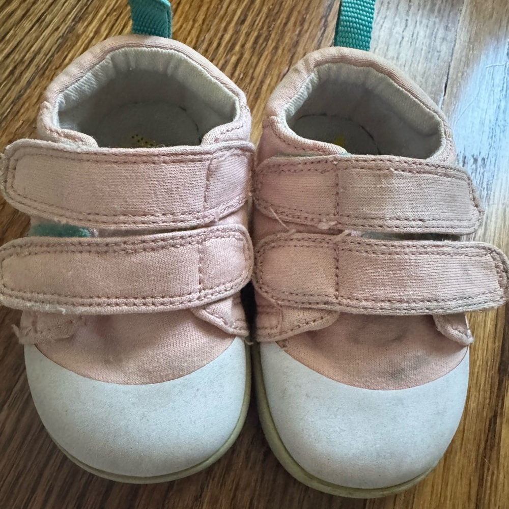 Ten Little First Walkers in Rose Pink - Size 3.5